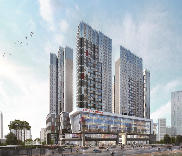 HYUPSUNG HUFORET SIGNATURE, MIXED-USE RESIDENTIAL BUILDING