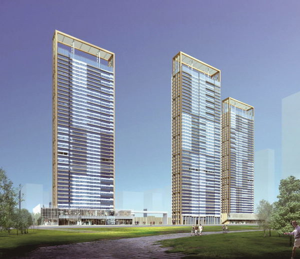 SONGDO CENTRAL PARK PRUGIO MIXED-USE RESIDENTIAL BUILDING